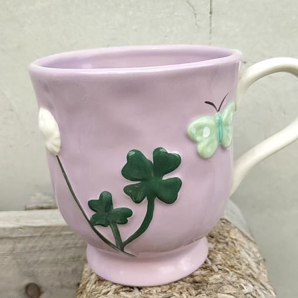 Floral  Teacup  Home Decor